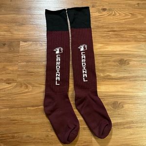 University of Louisville Cardinals Soccer Team Socks